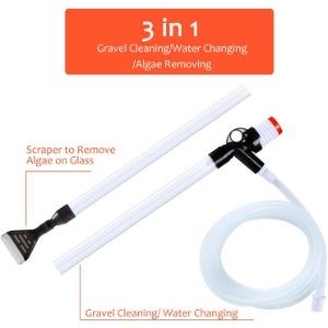 Buy B&K Aquarium 5 in 1 Multi-Function Fish Tank Cleaning Tool