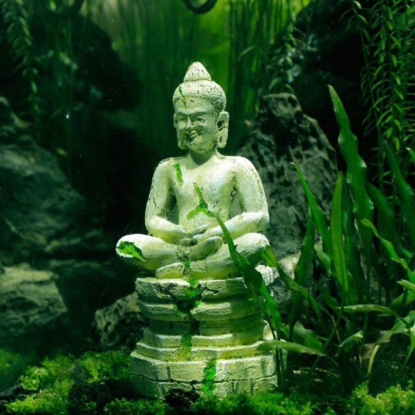 Lyla Aquarium Decoration Buddha Head Statue Guanyin Bodhisattva