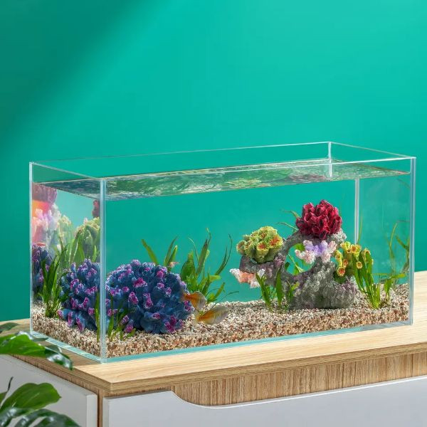 Ultra Clear Glass Fish Tank, Rimless Low Iron Aquarium