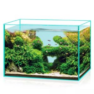 CRYSTAL Rimless Low Iron Ultra Clear Aquarium 8mm (40 gallons, 29.53 x  17.72 x 17.72)
