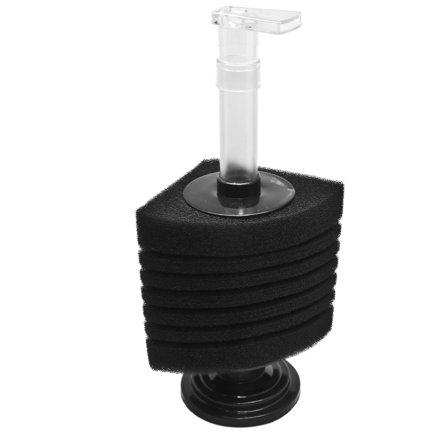 B&K –Aquarium Fish Tank Corner Sponge Filter Aquarium Fish Tank